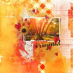 Digital scrapbook layout by Syndee Rogers-Nuckles
