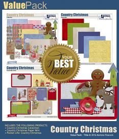 Value Pack: Country Christmas