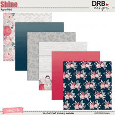 Shine Paper Mini by DRB Design | ScrapGirls.com