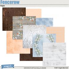 Fencerow Papers by Angela Blanchard