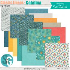 Classic Linens: Catalina Paper Biggie