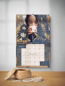 2018 Calendar Template Sample Page by Brandy Murry