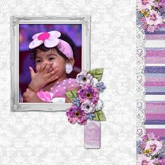 "Picture Perfect" digital scrapbook layout by Carmel Munroe