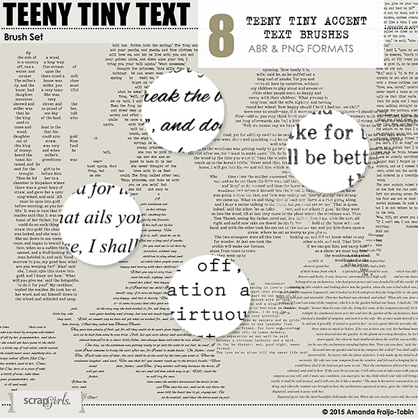 Brush Set: Teeny Tiny Text