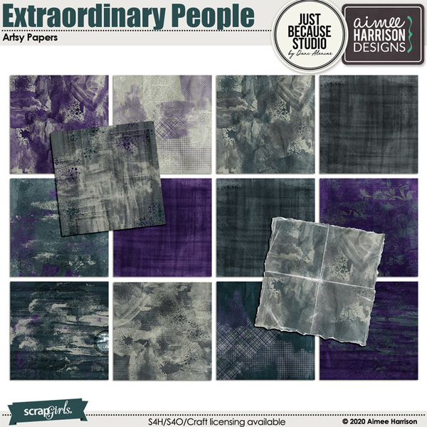 Extraordinary People Artsy Papers