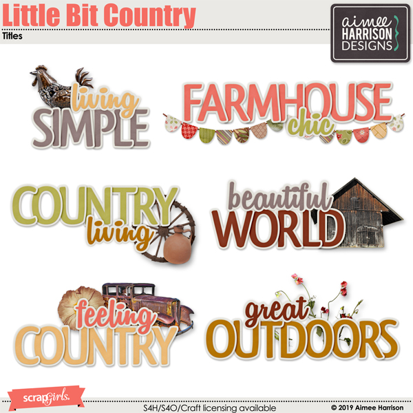 Little Bit Country Titles