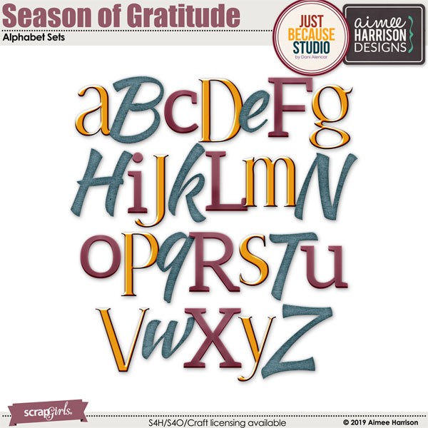 Season of Gratitude Alpha Sets 