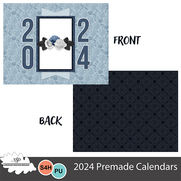 2024 Premade Calendars8.5x11 centerfold