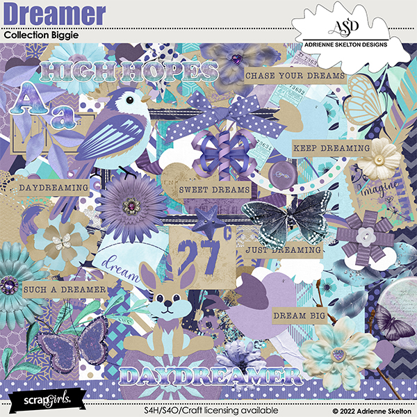 Dreamer Collection Biggie By Adrienne Skelton Designs