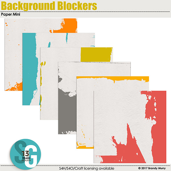 Background Blockers Paper Mini by Brandy Murry