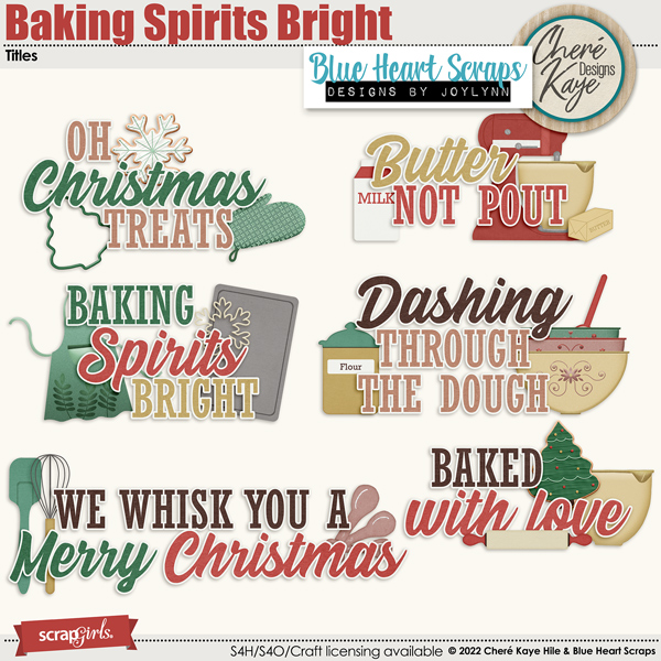 Baking Spirits Bright Titles