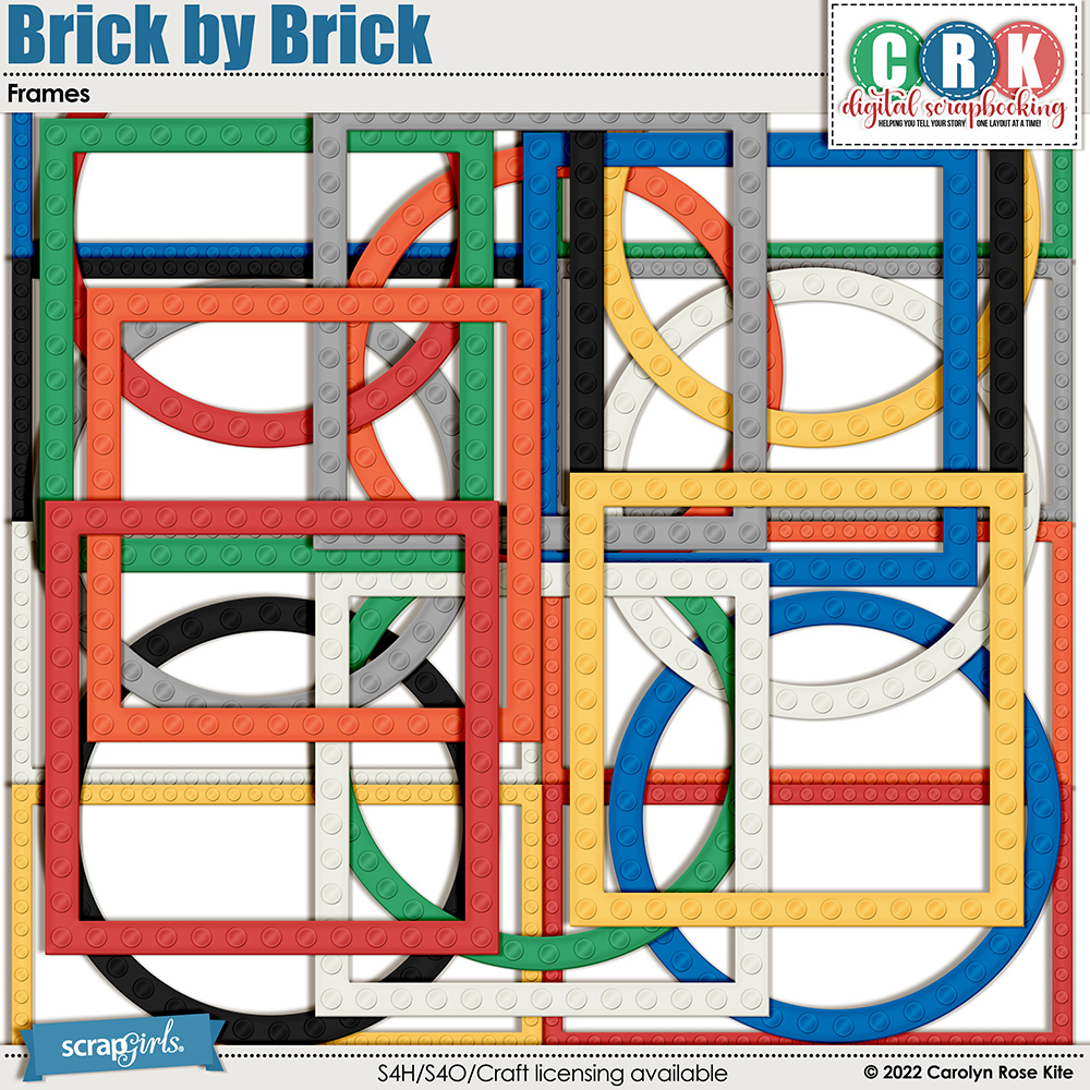 Brick by Brick Frames by CRK