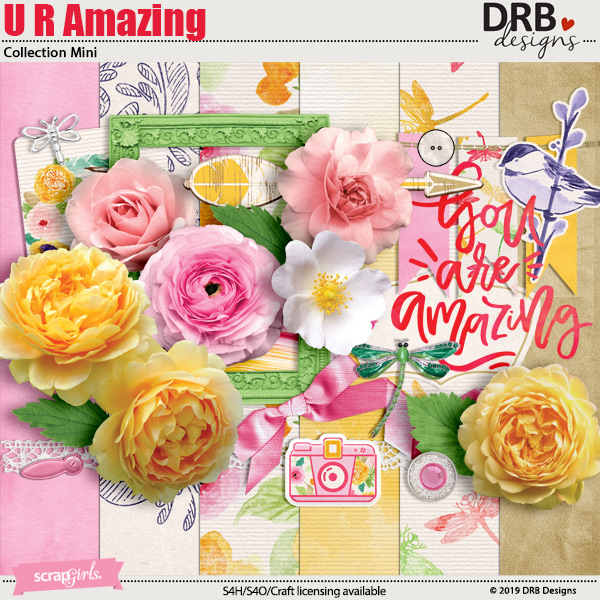 U R Amazing Collection Mini by DRB Designs | ScrapGirls.com