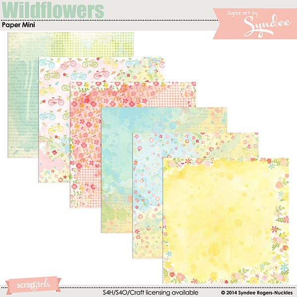 Wildflowers Paper Mini