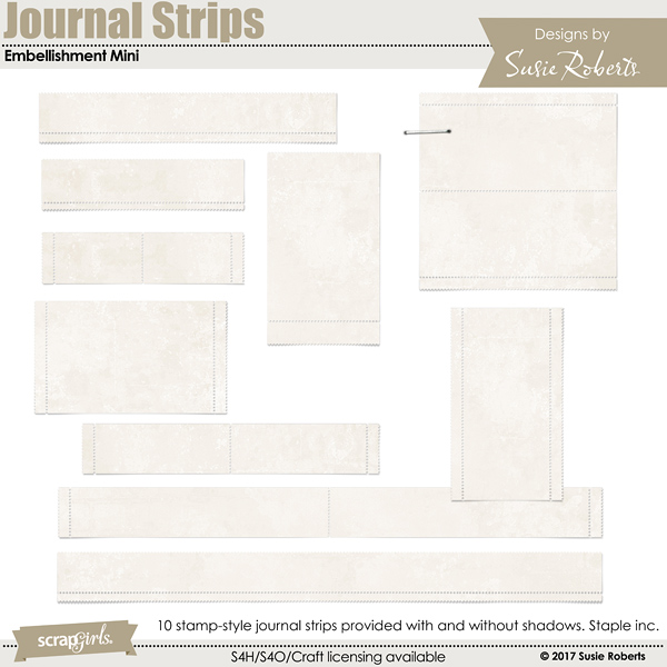 Journal Strips Embellishment Mini Prev