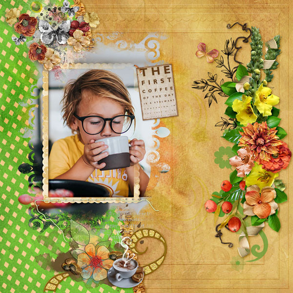 Coffeelovers Layout by Silvia Romeo