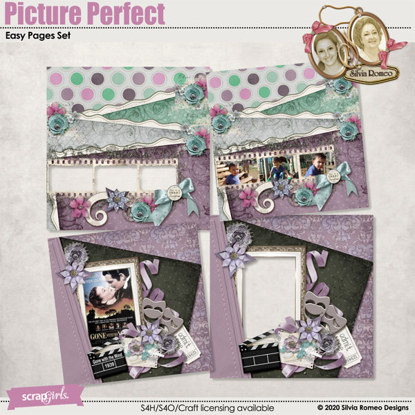 Picture Perfect Easy Pages Set by Silvia Romeo