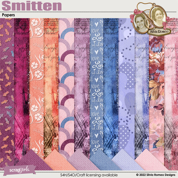 Smitten Papers by Silvia Romeo