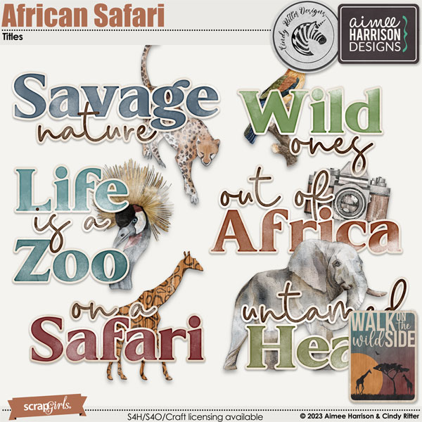 African Safari Titles