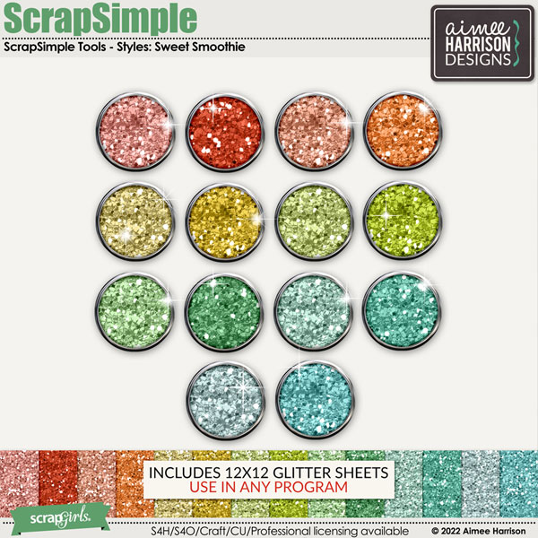 Sweet Smoothie Glitters