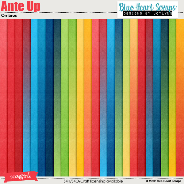 Ante Up Ombre Paper Pack