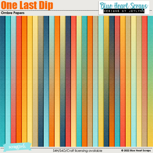 One Last Dip Ombre Papers