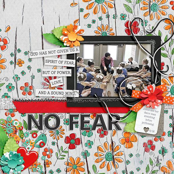 Layout by Joanna using No Fear