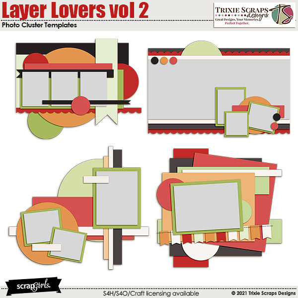 Layer Lovers vol 2 by Trixie Scraps Designs