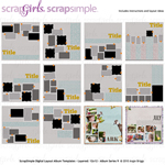 ScrapSimple Digital Layout Album Templates: Picture a Day