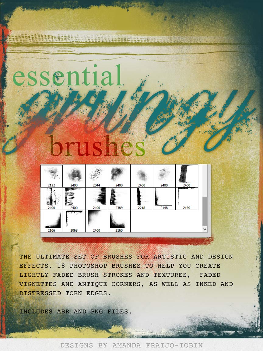 Value Pack: Essential Grungry Brushes Detail